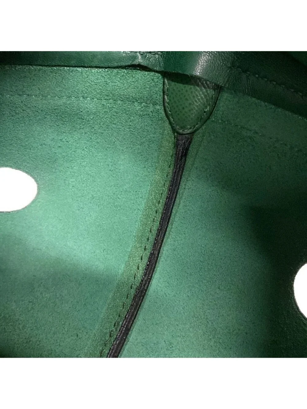 Hermes Shoulder Bag Mangeoire Green